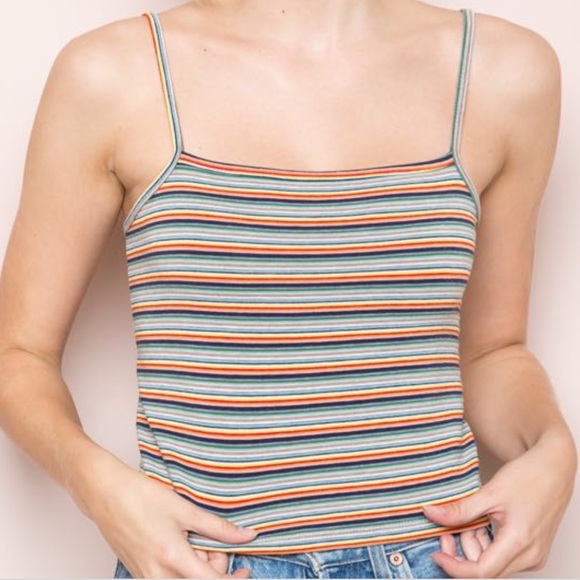 cute striped tank tops